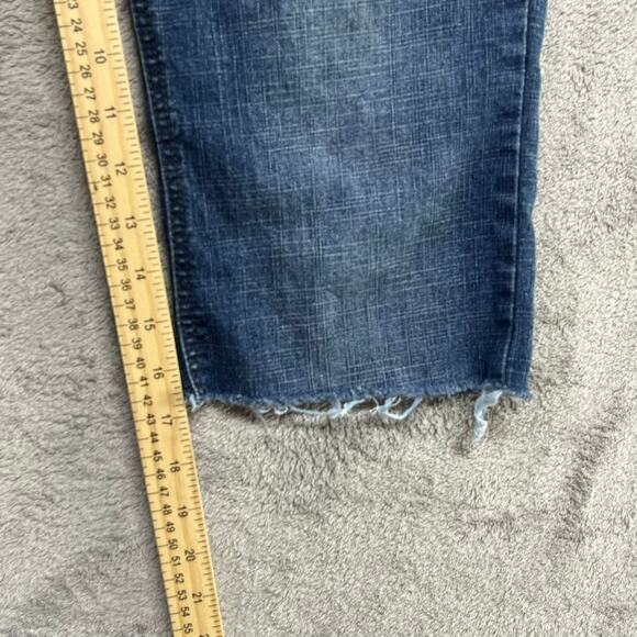 Lei Jeans Junior 13 Jort Blue Embroidered Back Pocket Denim‎ - Picture 6 of 7